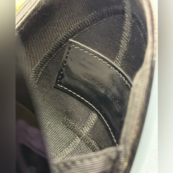 🆕 SIMONE ROCHA 🧿 NWOT Black Perspex Mini Handheld Egg Clutch - Picture 13 of 16